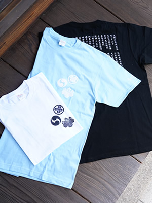 四十七士Tシャツ（白／青／黒）
